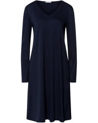 Hanro - Cotton Long-Sleeve Nightdress - Lyst