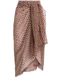 Away That Day - Santorini Sarong - Lyst
