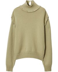 Burberry - Detachable Sleeve Rollneck Sweater - Lyst