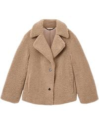 AllSaints - Eddy Teddy Jacket - Lyst