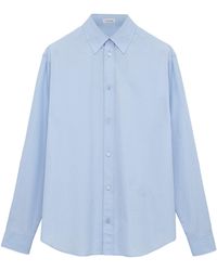 Loewe - Cotton-Blend Poplin Shirt - Lyst