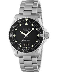 Gucci - Ya136301b Dive Stainless Steel Quartz Watch - Lyst