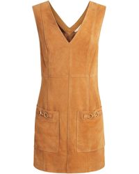 Ulla Johnson - Suede Sloane Mini Dress - Lyst