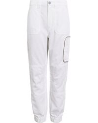 AllSaints - Cuffed Florence Cargo Trousers - Lyst