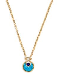 L'Atelier Nawbar - Small, Diamond, And Lapis Lot N*91 Necklace - Lyst