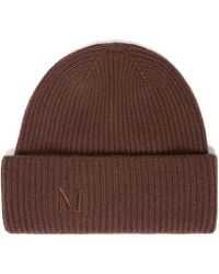 Max Mara - Cashmere Monogram Beanie - Lyst