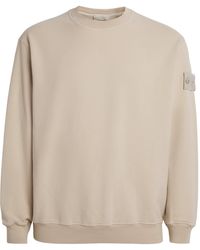 Stone Island - Cotton-Blend Ghost Sweatshirt - Lyst
