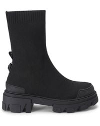 Kurt Geiger - Stomp Sock Ankle Boots 50 - Lyst