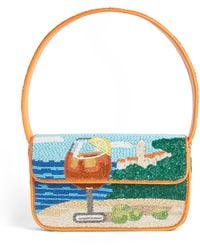 STAUD - Beaded Tommy Shoulder Bag - Lyst