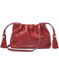 Aspinal of London - Large Leather Soho East West Cross-Body Pouch - Lyst