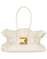 Balmain - Large Leather Anthem Shoulder Bag - Lyst