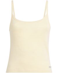 Sporty & Rich - Cotton Signature Stripe Tank Top - Lyst