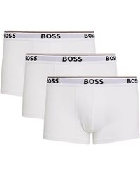 BOSS - Stretch-Cotton Power Trunks - Lyst