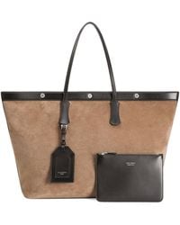 Dolce & Gabbana - Suede Atene Tote Bag - Lyst