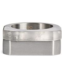 Rick Owens - Double Crystal Ring - Lyst