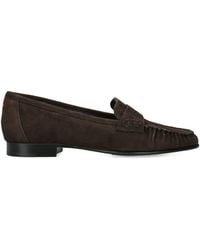 Aeyde - Suede Aldous Loafer - Lyst