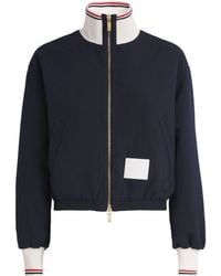 Thom Browne - Wool Seersucker Track Jacket - Lyst