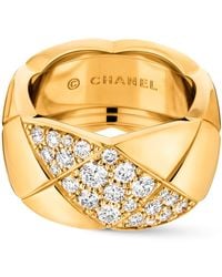 CHANEL - And Diamond Coco Crush Ring - Lyst