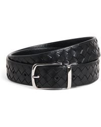 Officine Creative - Leather Woven Reversible Belt - Lyst