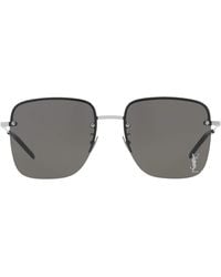 Saint Laurent - Metal 0Ys000348 Sunglasses - Lyst