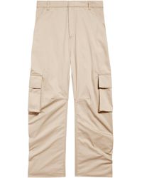 Balenciaga - Cotton Cargo Trousers - Lyst