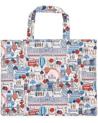 Harrods - Pretty City Grocery Shopper Bag - Lyst
