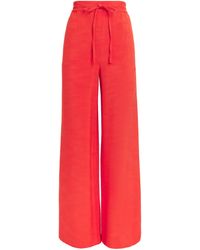 Claudie Pierlot - Wide-Leg Tailored Trousers - Lyst