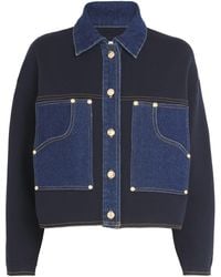 Sandro - Contrast Cardigan - Lyst