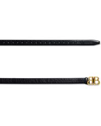Balenciaga - Calfskin Logo Belt - Lyst