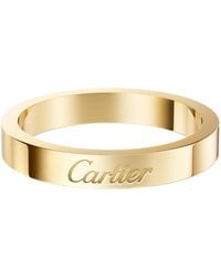 Cartier - C De Wedding Ring - Lyst