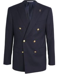 Pal Zileri - Wool Double-Breasted Vicenza Blazer - Lyst