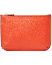 Aspinal of London - Medium Leather Ella Pouch - Lyst
