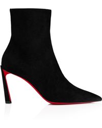 Christian Louboutin - Condora 85 Suede Ankle Boots - Lyst