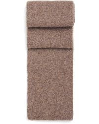 Johnstons of Elgin - Cashmere-Silk Bouclé Scarf - Lyst