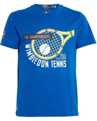 RLX Ralph Lauren - Rlx X Wimbledon Racket Print T-shirt - Lyst