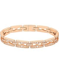 BVLGARI - And Diamond B.Zero1 Rock Bracelet - Lyst
