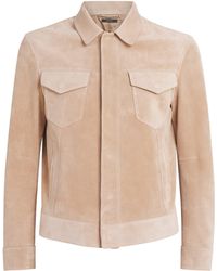 Tom Ford - Suede Jacket - Lyst