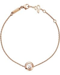 Chopard - And Diamond Happy Diamonds Icons Bracelet - Lyst