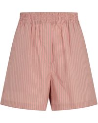 Rag & Bone - Cotton Stripe Emma Shorts - Lyst