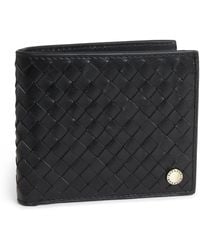 Barbour - Leather Woven Farne Wallet - Lyst
