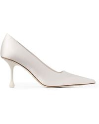 Jimmy Choo - Ixia 80 Satin Pumps - Lyst