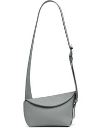 McQueen - Leather T-Bar Sling Cross-Body Bag - Lyst
