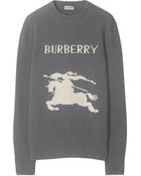 Burberry - Wool-Cashmere Ekd Sweater - Lyst