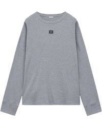 Loewe - Anagram Long-sleeve T-shirt - Lyst