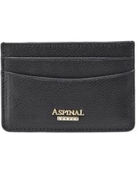 Aspinal of London - Slim Leather Card Holder - Lyst