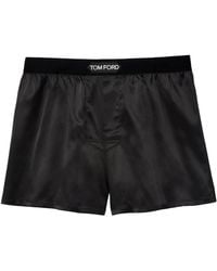 Tom Ford - Stretch-Silk Boxer Shorts - Lyst