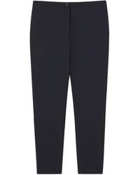 Marina Rinaldi - Cotton-Blend Tailored Trousers - Lyst