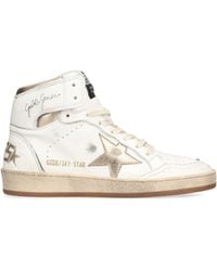 Golden Goose - Leather Sky-star Sneakers - Lyst
