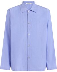 LE17SEPTEMBRE - Cotton Stripe Pyjama Shirt - Lyst