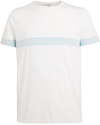 Homebody - Striped Lounge T-shirt - Lyst